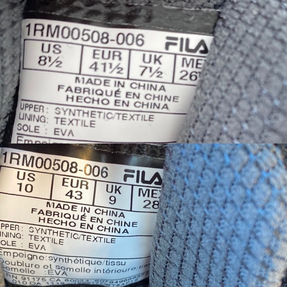 fila memory primeforcer